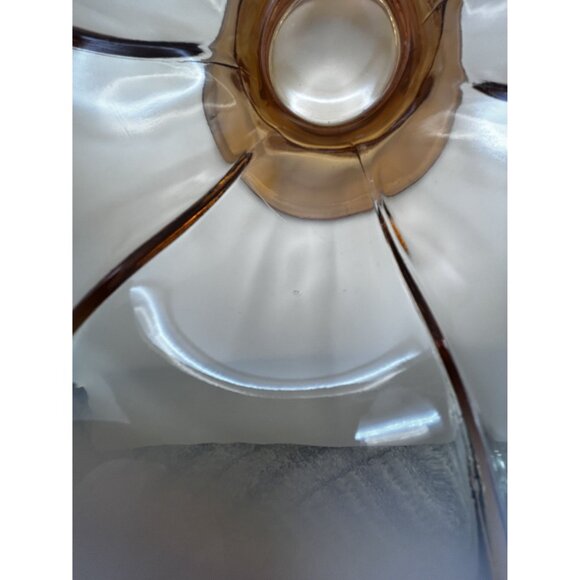 Fenton Cameo Opalescent #857-11" Flared Footed Console Bowl 1926-1927 - Picture 13 of 13